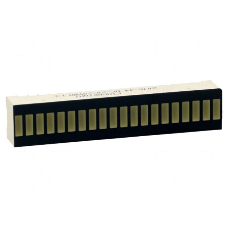 Afișaj LED riglă galbenă 50,7x10,16mm | Electronic-mag.ro | Componente Electronice