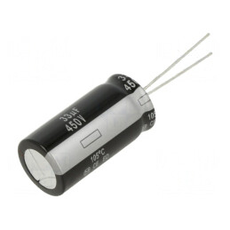 Condensator Electrolitic THT 68uF 450VDC 18x40mm | Electronic-mag.ro | Componente Electronice