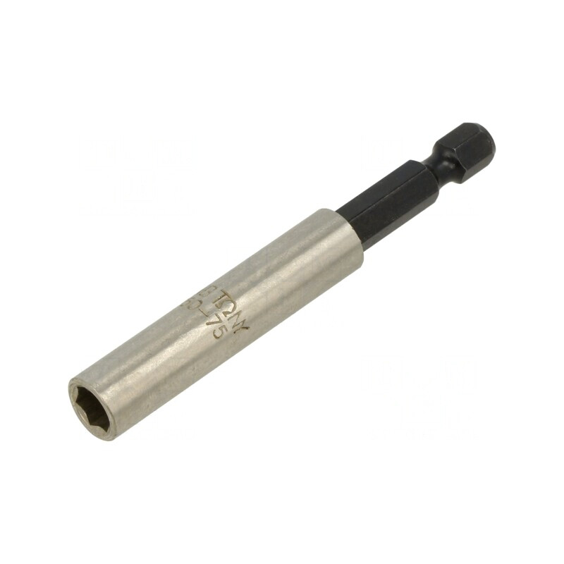 Suport Vârfuri Șurubelniță 75mm 1/4" | Electronic-mag.ro | Componente Electronice