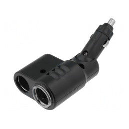 Adaptor Dublu Brichetă Auto 10A | Electronic-mag.ro | Componente Electronice