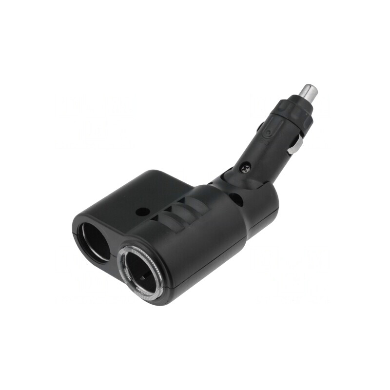 Adaptor Dublu Brichetă Auto 10A | Electronic-mag.ro | Componente Electronice