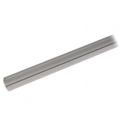 Profi Modul LED Natural 2m Aluminiu Oval Anodat | Electronic-mag.ro | Componente Electronice