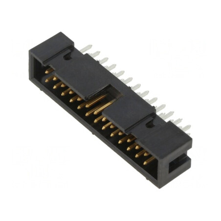 Soclu IDC tată 26 pini 2,54mm 2x13 | Electronic-mag.ro | Componente Electronice