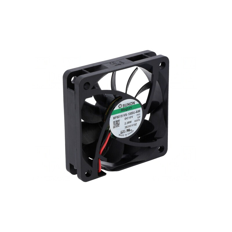 Ventilator DC Axial 12V 60x60x15mm | Electronic-mag.ro | Componente Electronice
