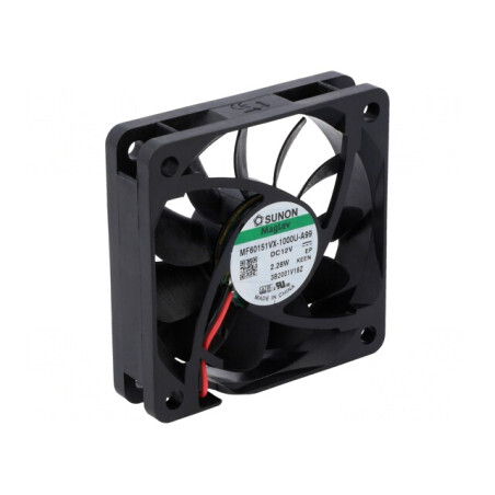 Ventilator DC Axial 12V 60x60x15mm | Electronic-mag.ro | Componente Electronice