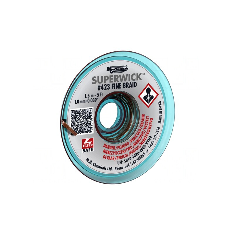 Bandă Dezlipit Fără Halogenuri cu Colofoniu RMA ROL0 ESD | Electronic-mag.ro | Componente Electronice