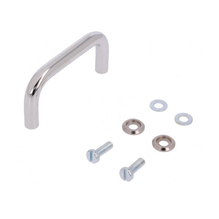 Manetă oțel cromat 30mm x 11mm | Electronic-mag.ro | Componente Electronice