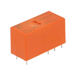 Releu Electromagnetic DPDT 24VDC 8A PCB | Electronic-mag.ro | Componente Electronice