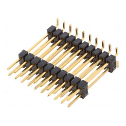 Conector Pin 2x10 Tată Aurit 2,54mm SMT | Electronic-mag.ro | Componente Electronice