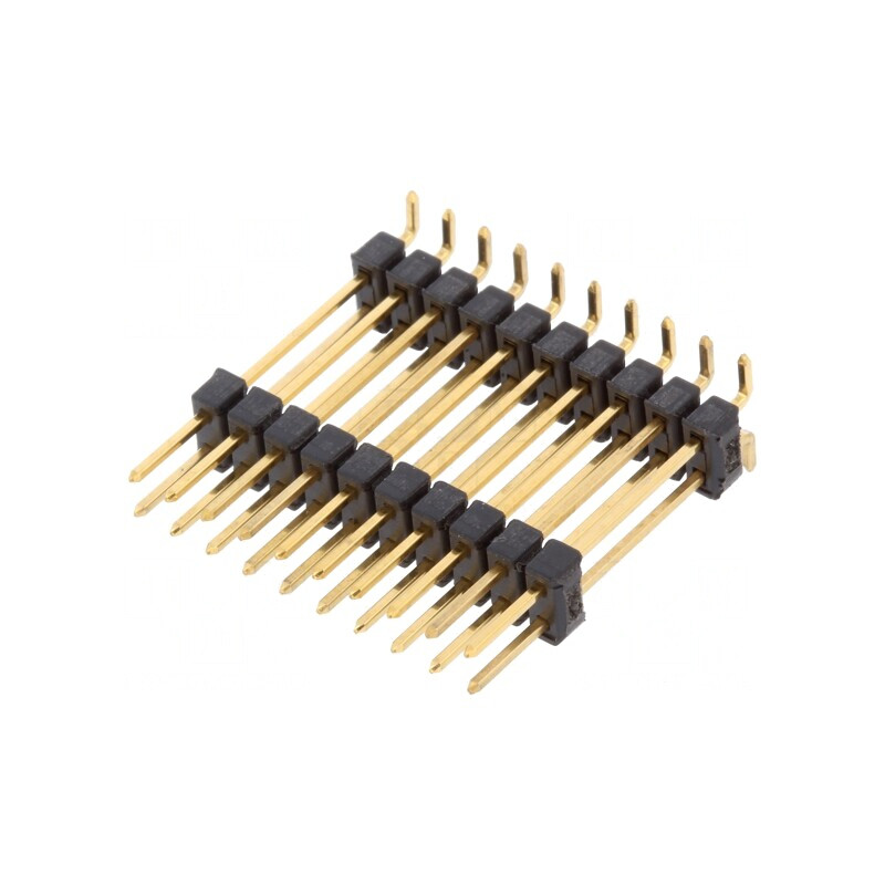 Conector Pin 2x10 Tată Aurit 2,54mm SMT | Electronic-mag.ro | Componente Electronice