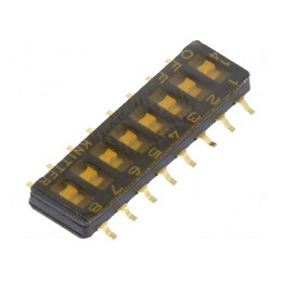 Comutator DIP-SWITCH SMD 2 Pozitii 0.1A 50VDC