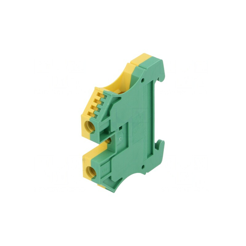 Conector Șine 10mm2 1 Pista 2 Borne Galben-Verde | Electronic-mag.ro | Componente Electronice Conector Șine 10mm2 1 Pista 2 Borne Galben-Verde | Electronic-mag.ro | Componente Electronice