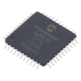 Microcontroler dsPIC 16kB 2kB SRAM TQFP44 0.8mm | Electronic-mag.ro | Componente Electronice