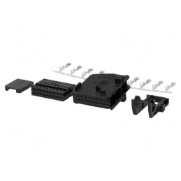 Kit Mufă Neagră RNS cu 10 Pini | Electronic-mag.ro | Componente Electronice
