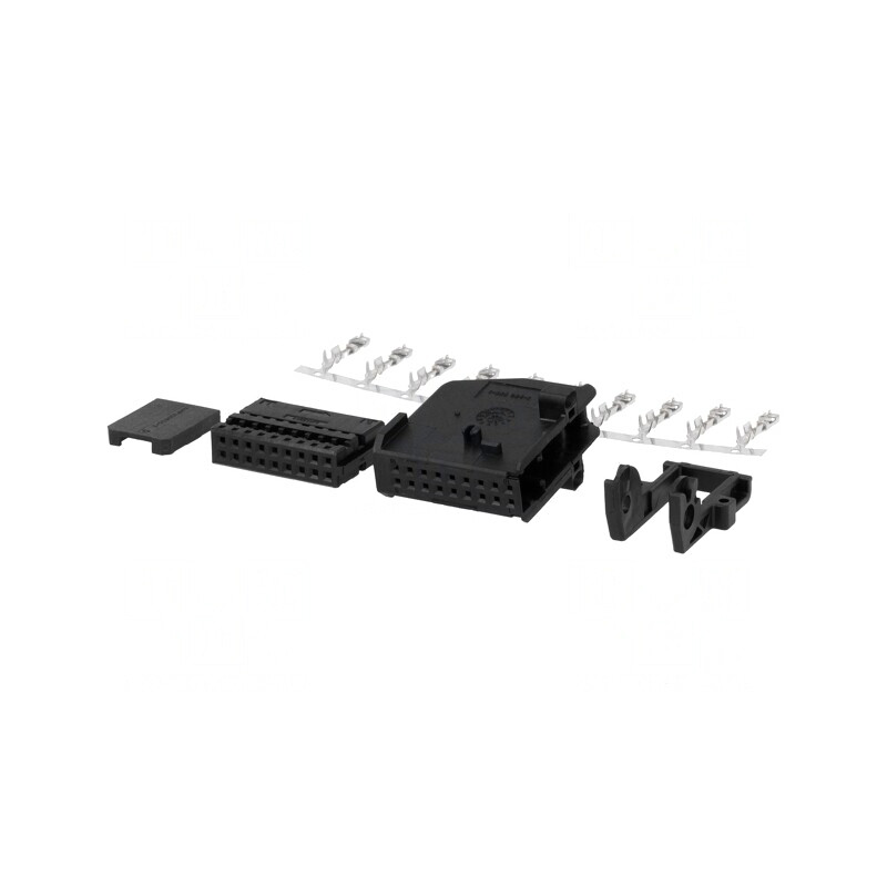 Kit Mufă Neagră RNS cu 10 Pini | Electronic-mag.ro | Componente Electronice