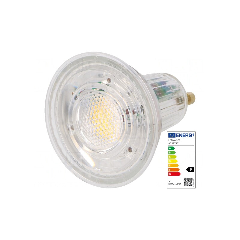 Lampă LED GU10 Alb Cald 575lm 6,9W 3000K | Electronic-mag.ro | Componente Electronice Lampă LED GU10 Alb Cald 575lm 6,9W 3000K | Electronic-mag.ro | Componente Electronice