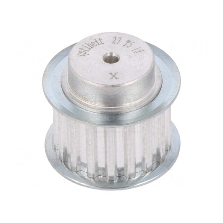Roată Curea T5 16mm Aluminiu | Electronic-mag.ro | Componente Electronice