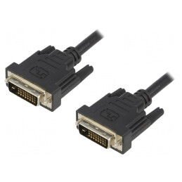 Cablu DVI-D Dual Link 0.5m | Electronic-mag.ro | Componente Electronice