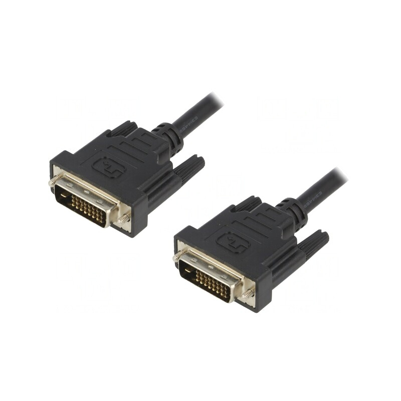 Cablu DVI-D Dual Link 0.5m | Electronic-mag.ro | Componente Electronice