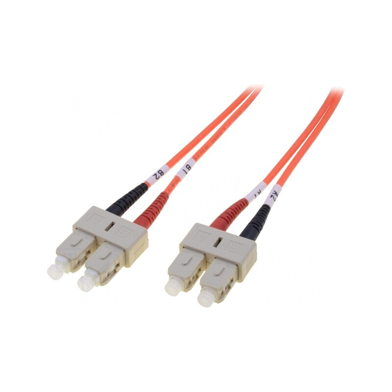 Patch cord fibră optică OM2 SC/UPC 2m LSZH | Electronic-mag.ro | Componente Electronice