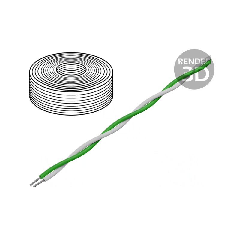 Cablu de Compensație K PVC Rotund 1 Fir | Electronic-mag.ro | Componente Electronice