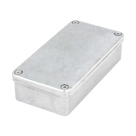 Carcasă universală aluminiu IP67 52,5x102,5x25,5 mm | Electronic-mag.ro | Componente Electronice