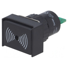 Semnalizator Acustic 75dB IP40 Ø16mm Max. 6mm | Electronic-mag.ro | Componente Electronice