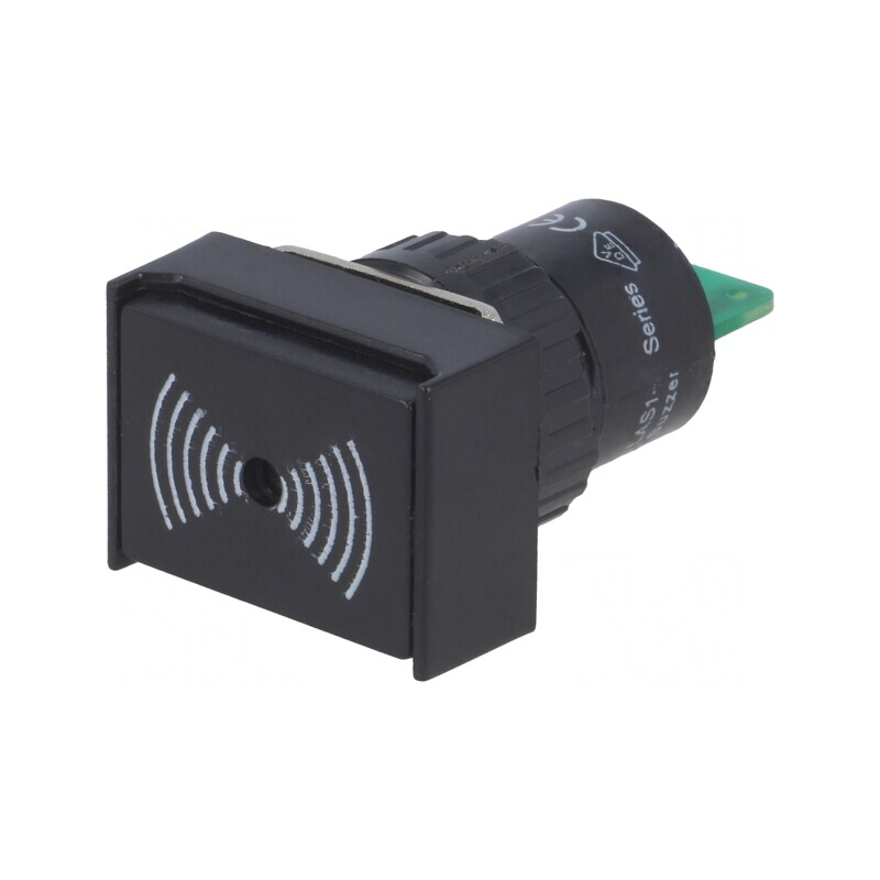 Semnalizator Acustic 75dB IP40 Ø16mm Max. 6mm | Electronic-mag.ro | Componente Electronice