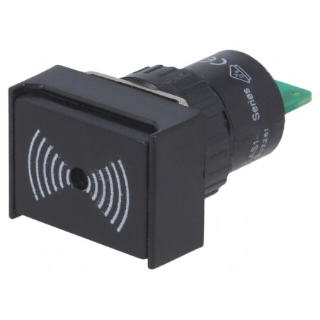 Semnalizator Acustic 75dB IP40 Ø16mm Max. 6mm | Electronic-mag.ro | Componente Electronice