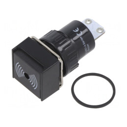 Semnalizator Acustic 75dB IP40 Ø16mm 24VDC | Electronic-mag.ro | Componente Electronice