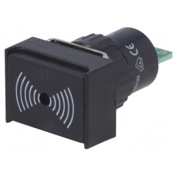 Semnalizator Acustic 75dB 24VDC IP40 Ø16mm | Electronic-mag.ro | Componente Electronice