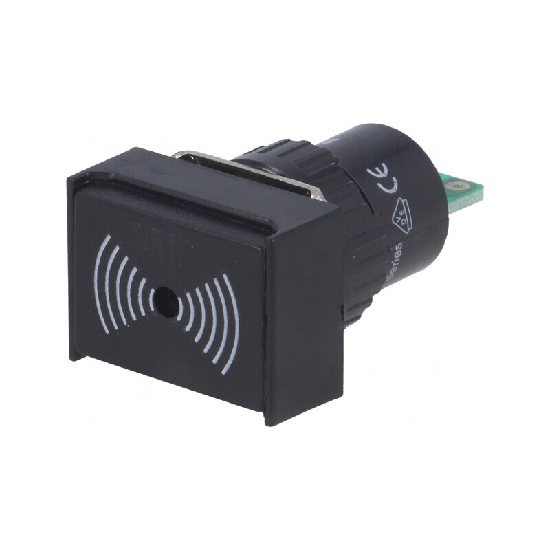 Semnalizator Acustic 75dB 24VDC IP40 Ø16mm | Electronic-mag.ro | Componente Electronice