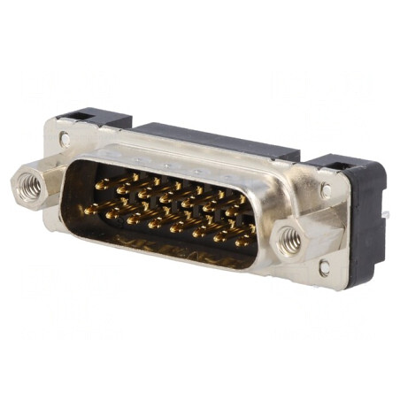 Conector D-Sub 15-Pin Soclu Tată Drept THT | Electronic-mag.ro | Componente Electronice