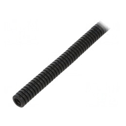 Tub de Protecție Poliamidă 6 Negru 7mm 50m | Electronic-mag.ro | Componente Electronice