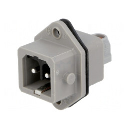 Conector Dreptunghiular ST Soclu Tată 2 PIN Cositorit | Electronic-mag.ro | Componente Electronice