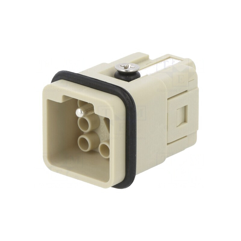 Conector HDC cu Inserturi de Contact Tată 7+7 PE Crimpat | Electronic-mag.ro | Componente Electronice