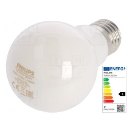 Lampă LED E27 7W 4000K Alb Neutru