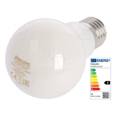 Lampă LED E27 7W 4000K Alb Neutru | Electronic-mag.ro | Componente Electronice
