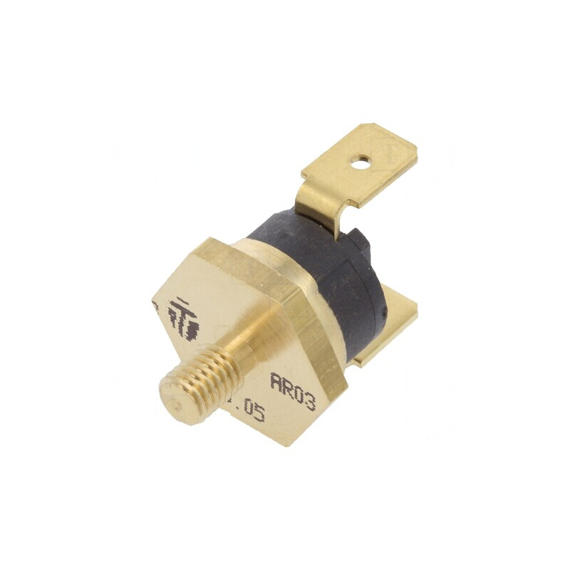 Termostat SPST-NC 110°C 16A 250VAC 6,3mm | Electronic-mag.ro | Componente Electronice