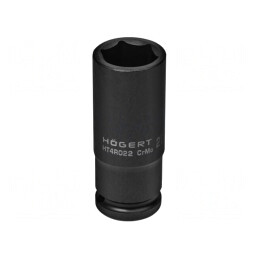 Tubulară Impact HEX 22mm 1/2 Lungă 6 Puncte | Electronic-mag.ro | Componente Electronice