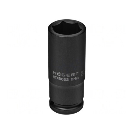 Tubulară Impact HEX 22mm 1/2 Lungă 6 Puncte | Electronic-mag.ro | Componente Electronice