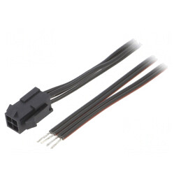 Cablu Micro-Fit 3.0 4 PIN 0.8m 4A PVC | Electronic-mag.ro | Componente Electronice