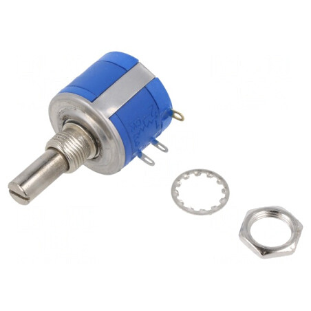 Potentiometru Axial Multiturn 1kΩ 2W 5% 6.3mm Linear | Electronic-mag.ro | Componente Electronice