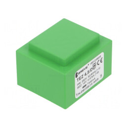 Transformator încapsulat 4,5VA 230V 12V PCB | Electronic-mag.ro | Componente Electronice