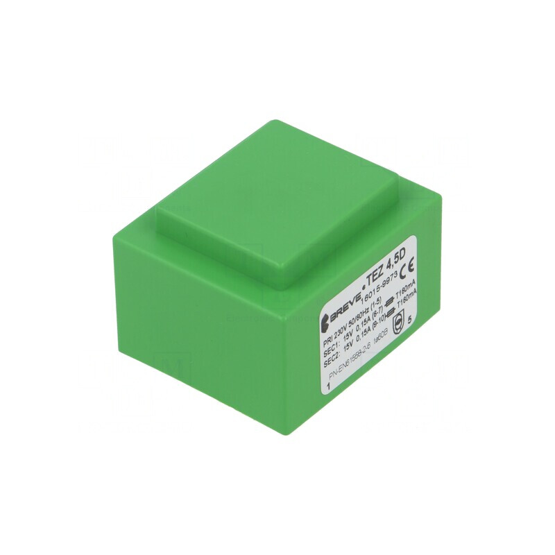 Transformator încapsulat 4,5VA 230V 15V 150mA | Electronic-mag.ro | Componente Electronice Transformator încapsulat 4,5VA 230V 15V 150mA | Electronic-mag.ro | Componente Electronice