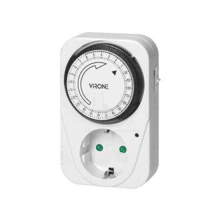 Întrerupător Temporizat 15min-24h 230V 16A IP20 | Electronic-mag.ro | Componente Electronice