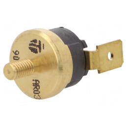 Termostat SPST-NC 90°C 16A 250VAC 6.3mm Terminali | Electronic-mag.ro | Componente Electronice