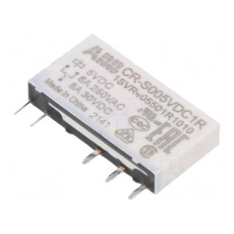 Releu Miniatură SPDT 5VDC CR-S | Electronic-mag.ro | Componente Electronice