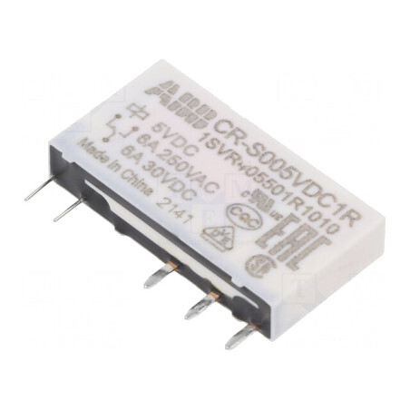 Releu Miniatură SPDT 5VDC CR-S | Electronic-mag.ro | Componente Electronice