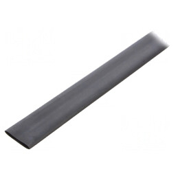Manson termocontractabil 25,4mm negru 1m | Electronic-mag.ro | Componente Electronice